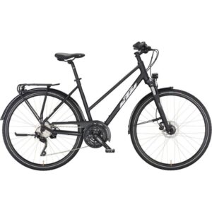 KTM VENETO DISC D Trekkingrad 2024 | black matt (white+orange) | 51cm